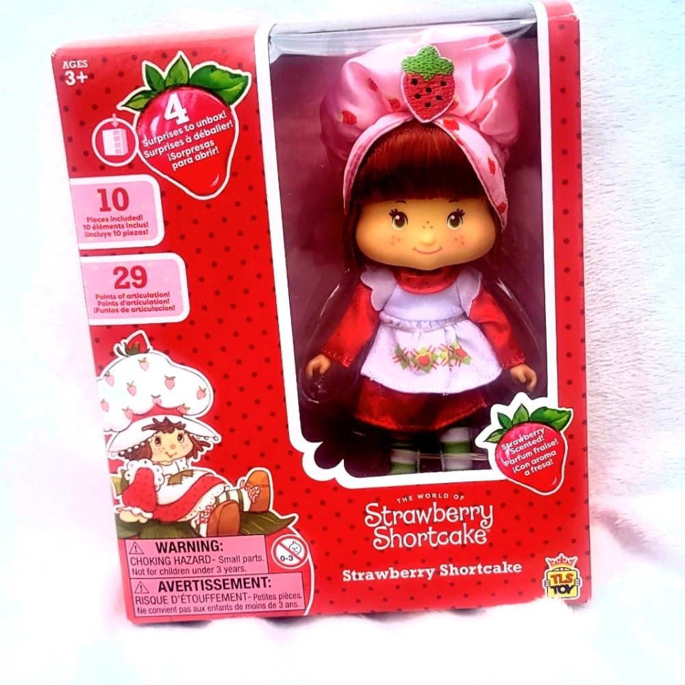 Strawberry Shortcake Doll with Red Dress
